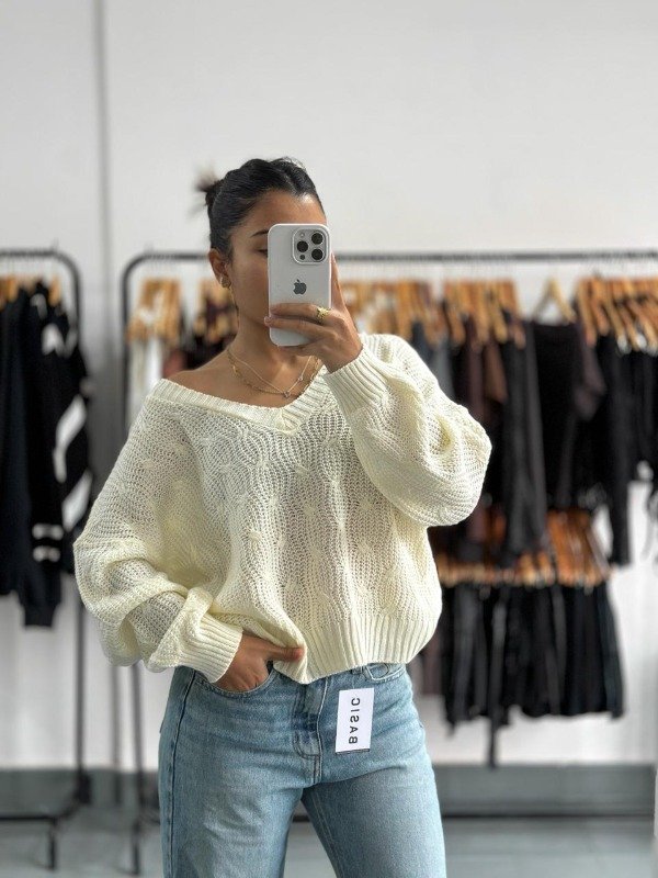Producto - Sweater Melak crema