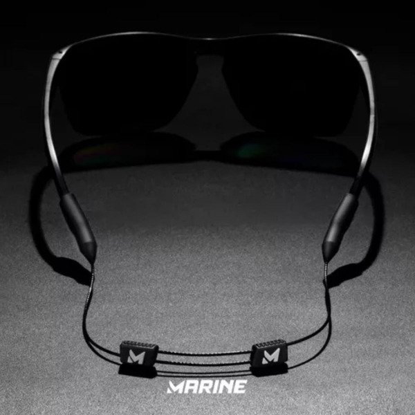 Producto - Cordon Sujeta Anteojos Marine Sunglass Strap Regulable Cable Acero Sujeta Silico - 7
