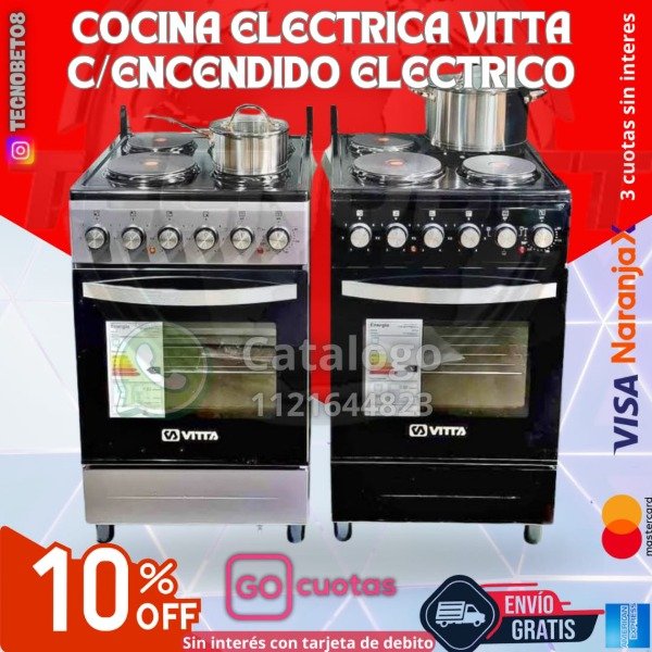 Producto - COCINA ELECTRICA VITTA C/ENCENDIDO ELEC.