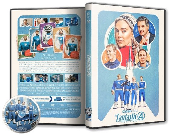 Producto - Los 4 Fantasticos Primeros Pasos 2025 Dvd Latino/ingles