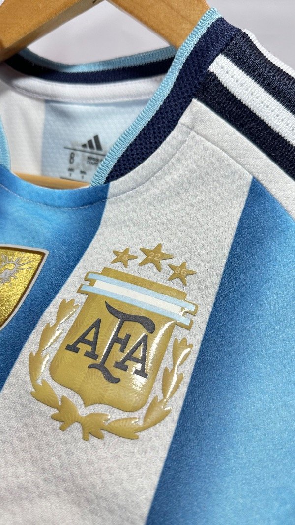 Producto - Paredes Argentina Titular 2026 Oficial Mundial EE.UU/Canada/Mexico Niños - 3