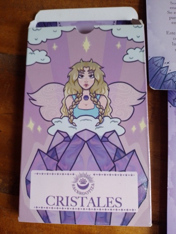 Producto - Oráculo de la sacerdotisa CRISTALES