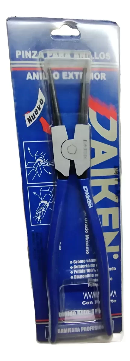 Producto - Pinza Daiken Seeger 225 [Recta y Curva]