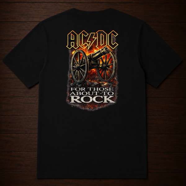 Producto - Remera - ac dc for those about to rock - 1