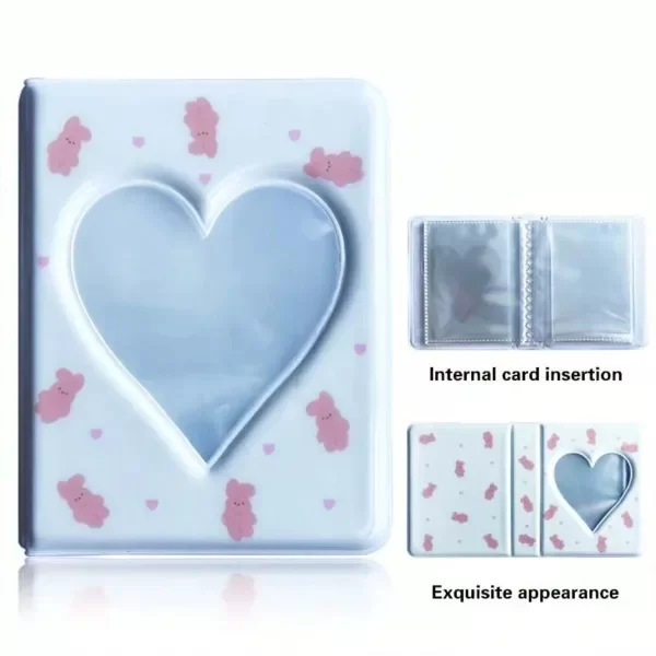 Producto - Mini binder blanco con ositos