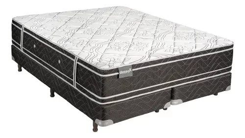 Producto - Sommier y Colchón Deseo CORAL - Espuma King Size 180x200x33