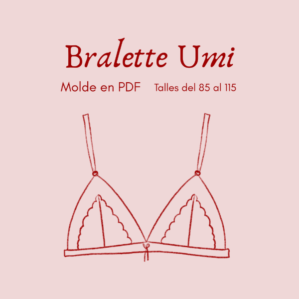 Producto - Molde PDF Bralette Umi