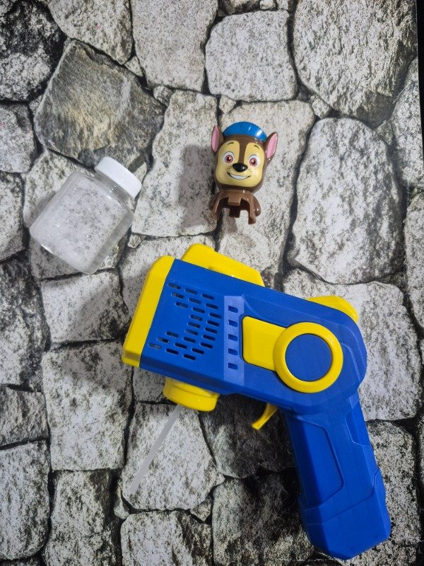 Producto - Pistola de burbujas perro policia - 0