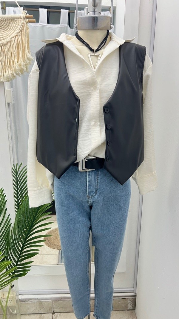 Producto - Camisa Larga Cey Blanca