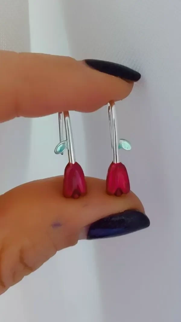 Producto - Aros pasante flor