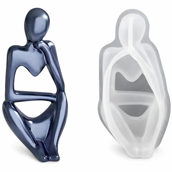 Producto - Molde Silueta Estatua Pensadora 1