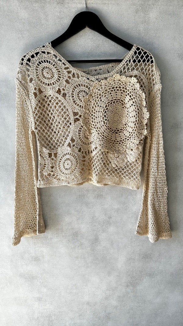 Producto - Top de crochet Zara TS - 9