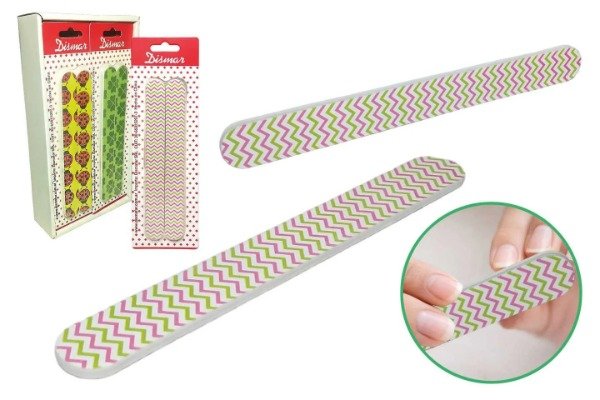 Producto - Lima de uñas fantasia 18 cm - Blister x 2 Dismar