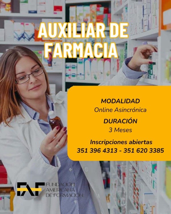 Producto - Curso de Auxiliar de Farmacia