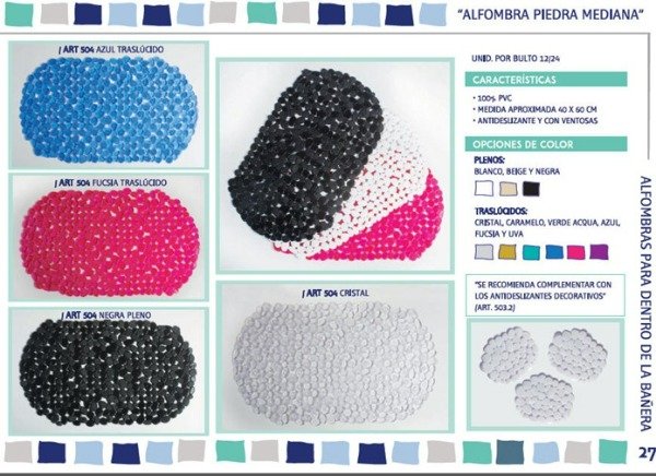 Producto - ALFOMBRA BAÑO ART 504