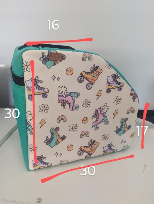 Producto - Bolso para patines. Por pedido