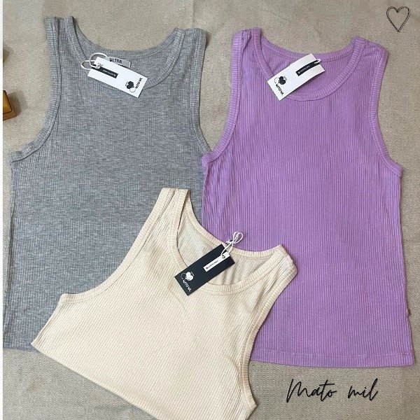 Producto - Muscu KATIA cavada en sisas morley viscosa