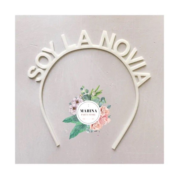 Producto - Vincha Soy la novia