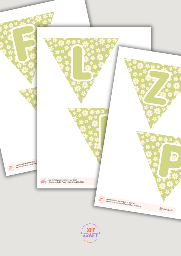 Producto - Banderín Primavera 1