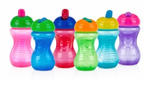 Producto - NUBY VASO DE AGARRE CON BOQUILLA FLUJO DIRECTO - 300ML - VERDE