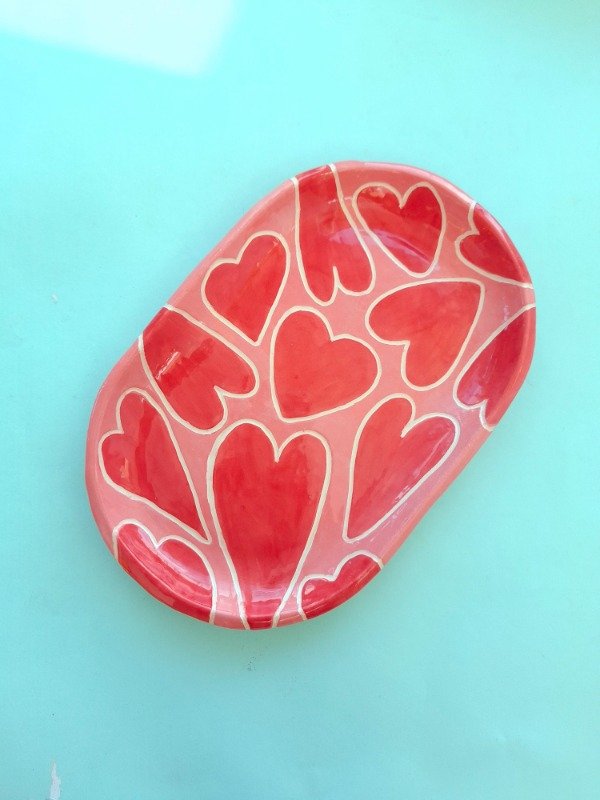 Producto - Bandeja Grande Corazones