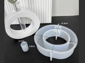 Producto - Florero REDONDO para Tubo BM1709