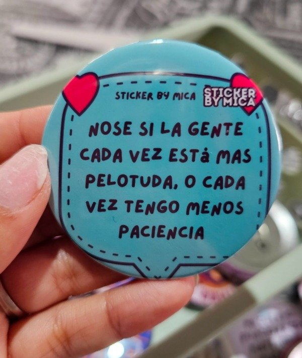Producto - Pin nose si la gente cada vez