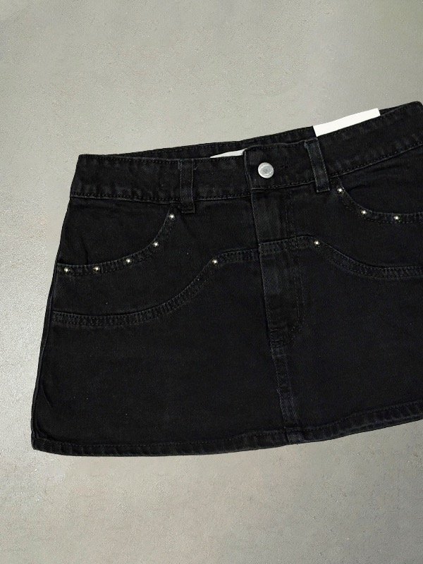 Producto - MINI T. BAJO TACHAS NEGRO ROA - 1