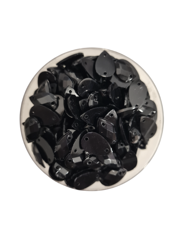 Producto - GEMAS FACETADAS GOTA NEGRO