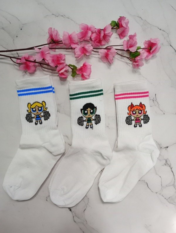 Producto - Medias 3/4 de Chicas superpoderosas