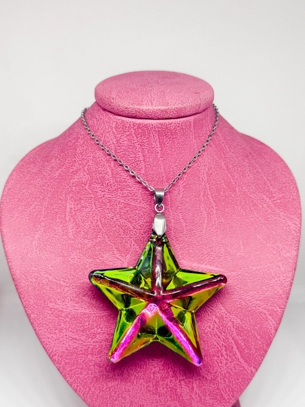 Producto - Conjunto acero quirúrgico estrella verde tropical