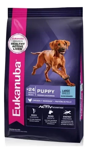Producto - Eukanuba Puppy Large Breed 3kg