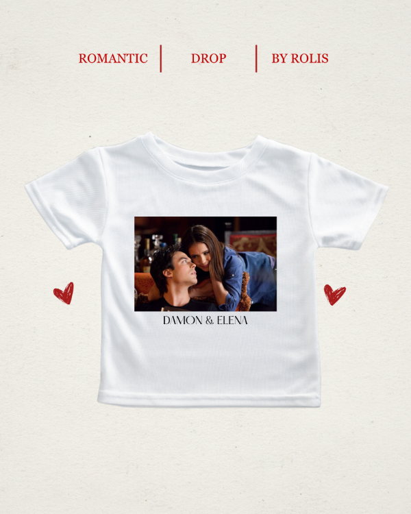 Baby tee Damon y Elena