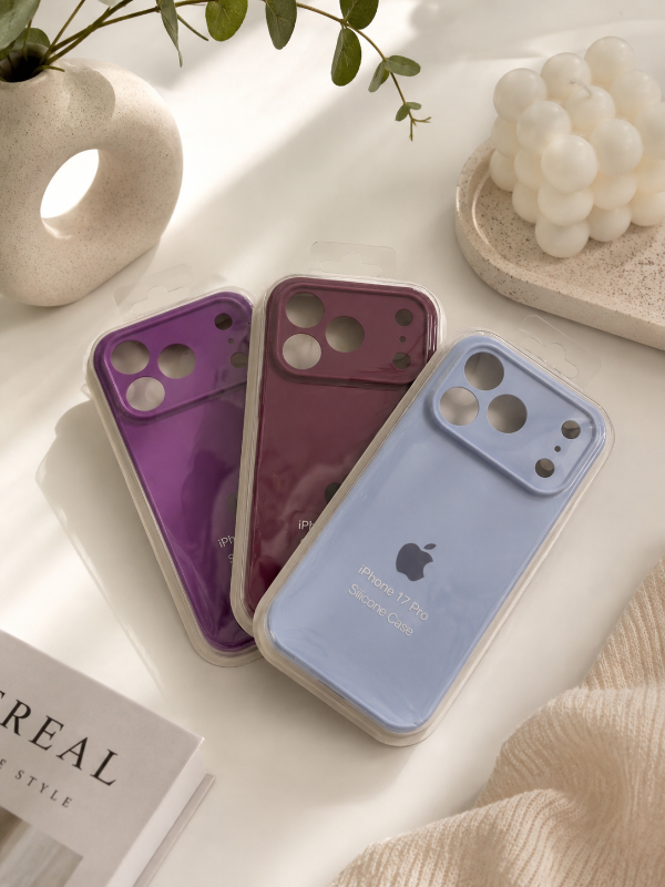 Producto - Silicone Case Cubre Cámara 17 Pro