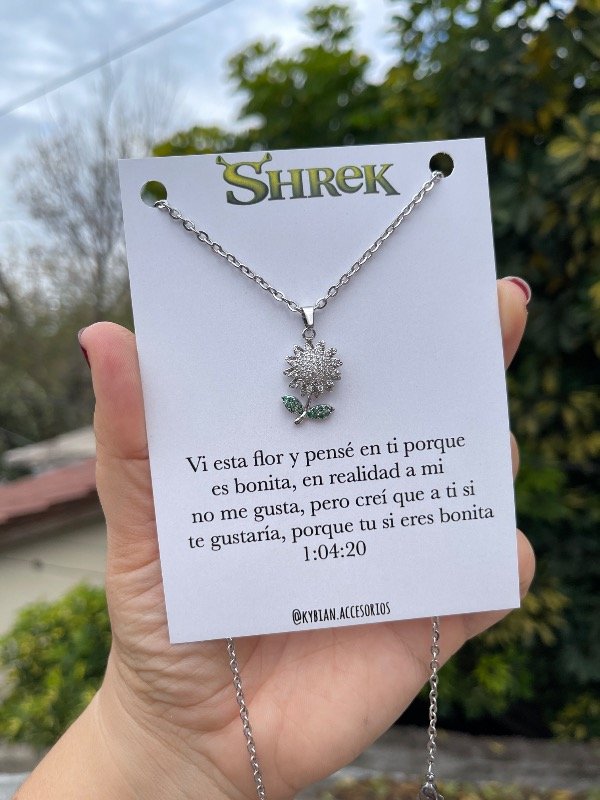 Producto - Collar Shrek Girasol giratorio III