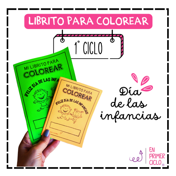 Producto - Librito para colorear: Día de las Infancias