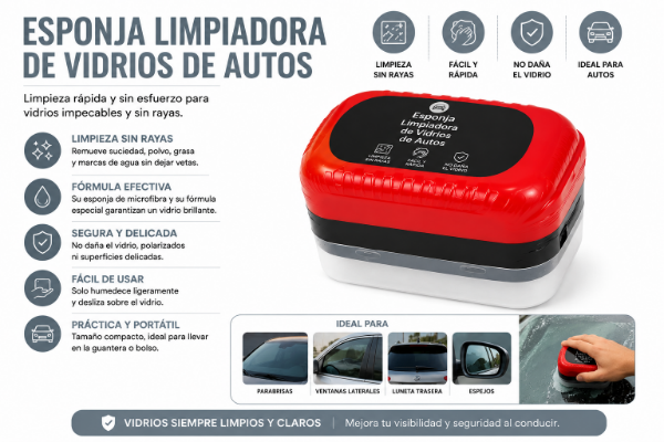 Producto - Limpia vidrios auto