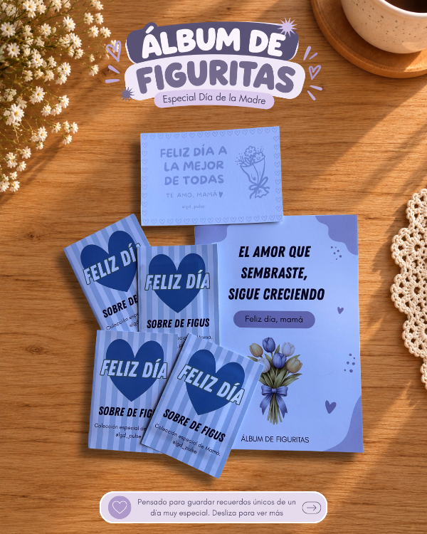 Producto - Álbum de figus - Día de la madre - 0