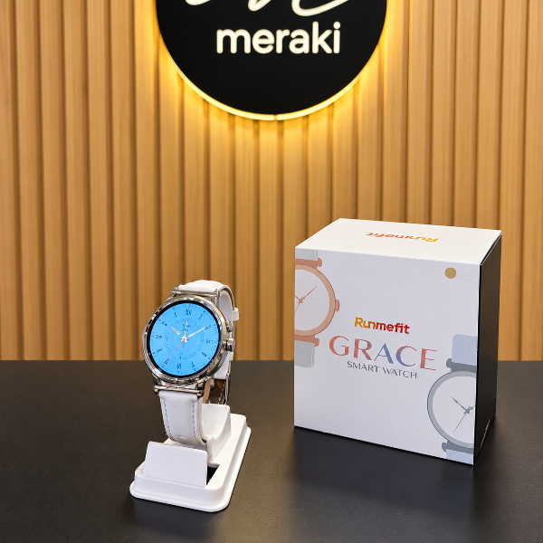 Producto - RELOJ INTELIGENTE SMART WATCH RUNMEFIT GRACE CON MONITOREO DE SALUD DIGITAL
