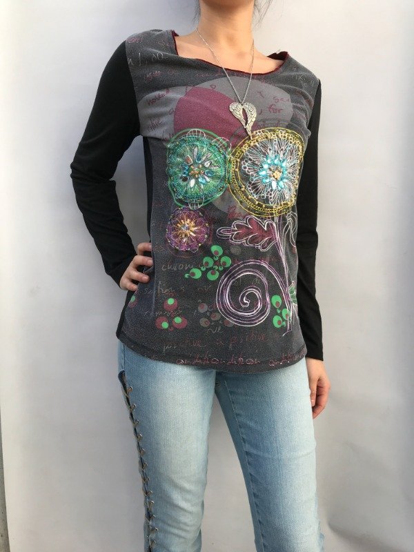Producto - Mangalarga grafica tipo Desigual - 1