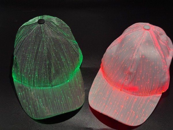 Producto - YJ0772 Gorro Led Fibra Optica Recargable Usb