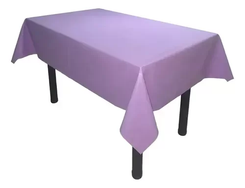 Producto - Mantel friselina 1,80x1,20cm color lila pastel