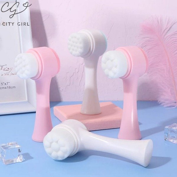 Producto - CEPILLO LIMPIADOR EXFOLIANTE FACIAL DOBLE TS-6603