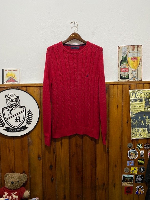 Producto - NAUTICA SWEATER TRENZADO (M)