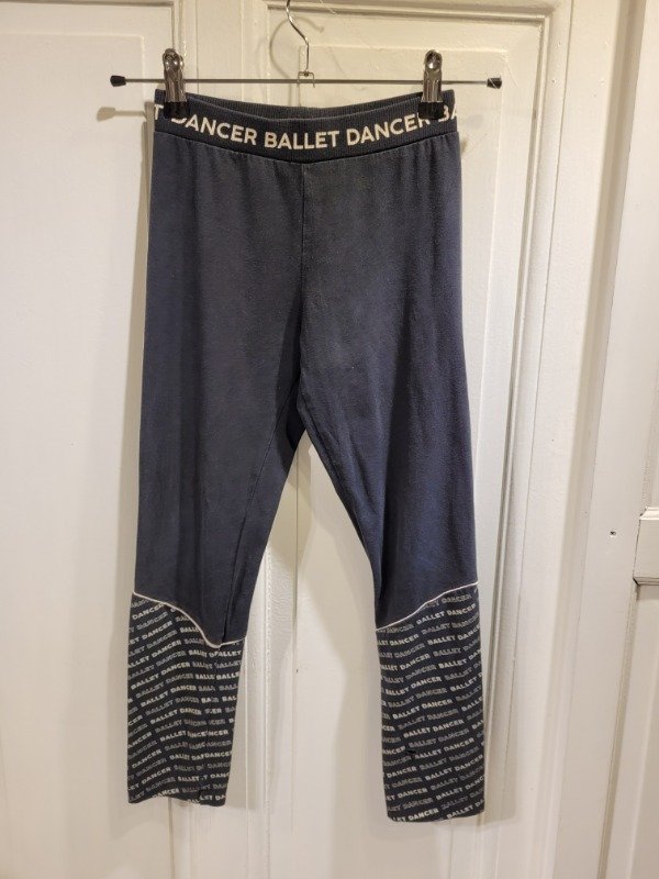 Producto - Calza ZARA Negra logo dancer ballet Talle 11/12 años - PRECIO: 10X