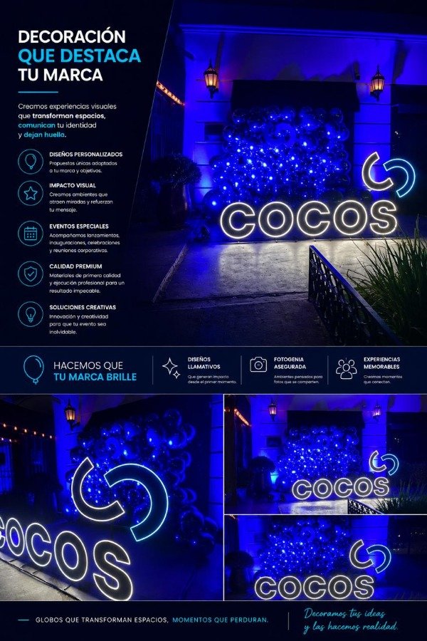 Producto - AMBIENTACIONES EN EMPRESAS CON GLOBOS - 1