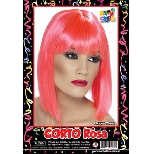 Producto - PELUCA CORTO ROSA