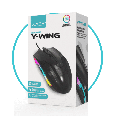 Producto - Mouse gamer XAEA Y-Wing - 1