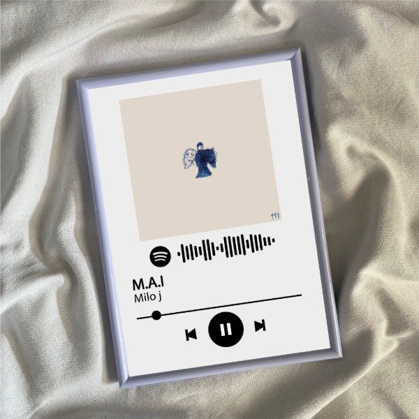 Producto - Cuadro Canción (MAI - Milo J)
