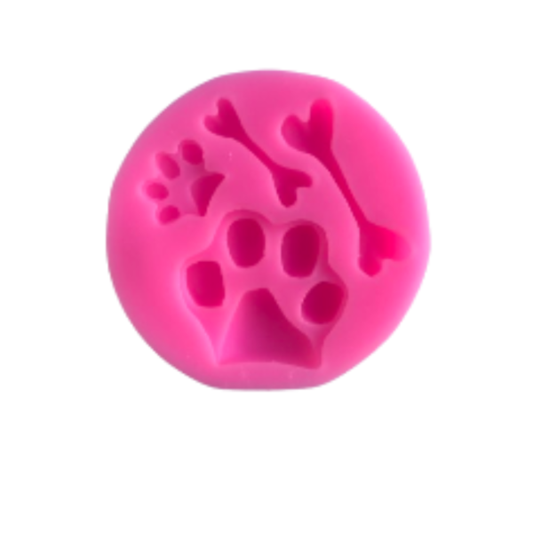 Producto - Molde silicona huellas y huesos